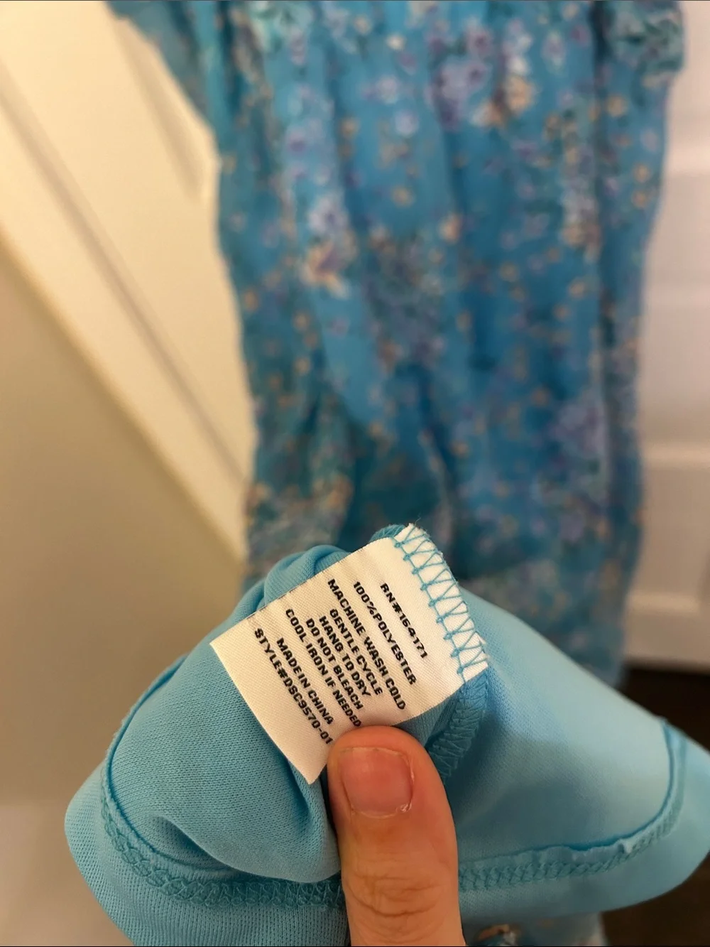 🛍 2/$18 Eclair Teal Floral Spaghetti Strap Midi Dress